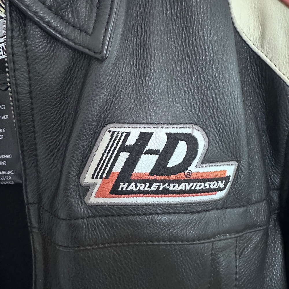 Harley-Davidson Large Winter Riding Jacket with zip in/out lining - Picture 2 of 8